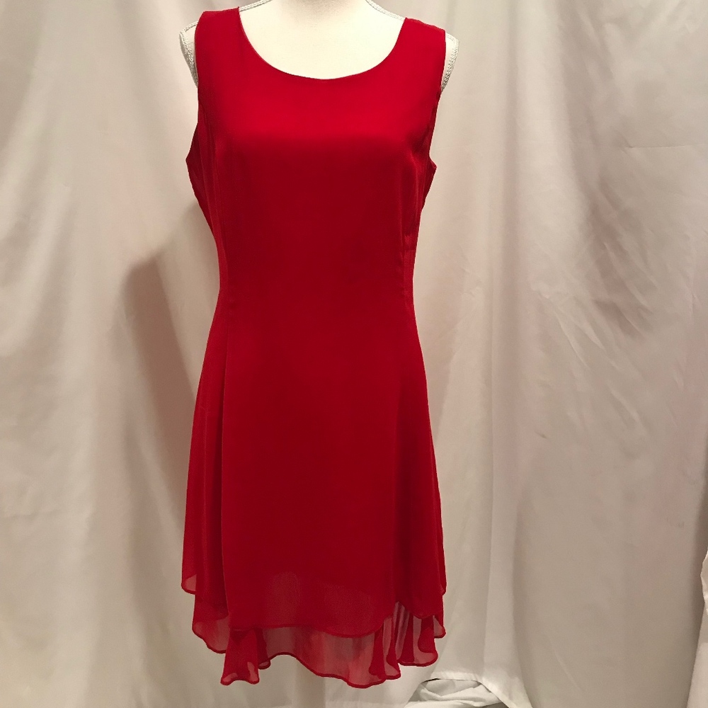 Mevisto red dress.  size 10